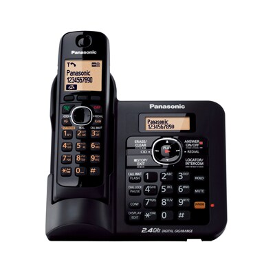 PANASONIC KX-TG3821BX ดำ